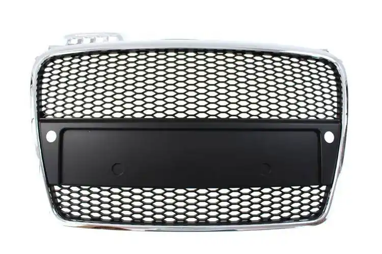 Grill Audi A4 B7 RS-Style Chrome-Black PDC | Hit sprzedażowy