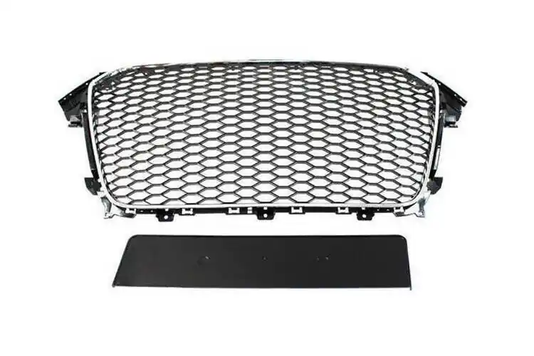Grill Audi A4 B8 RS-Style Chrome-Black - Prosto z fabryki