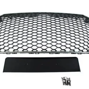 Bestseller - Grill Audi A4 B9 RS-Style Satin Black PDC