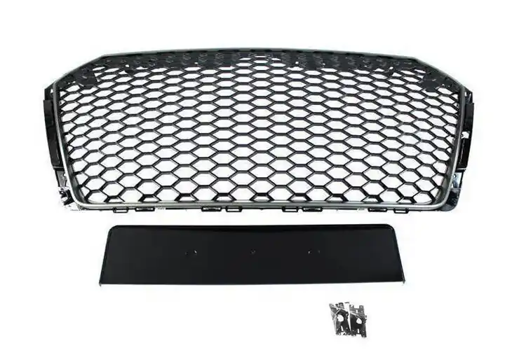 Bestseller - Grill Audi A4 B9 RS-Style Satin Black PDC