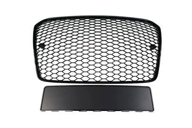 Bezpośrednio z fabryki - Grill Audi A5 8T RS-Style Bright Black 13-16 PDC