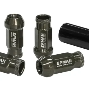 Cena fabryczna | Nakrętki Epman JDM Stal M12x1,25 Stożek 48mm Tytanowe