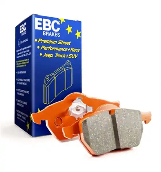 DP9983 - Zestaw klocków hamulcowych seria ORANGESTUFF EBC Brakes RENAULT Clio (Mk2) Megane Convertible (Mk1) Megane Coupe | Wysyłka od ręki