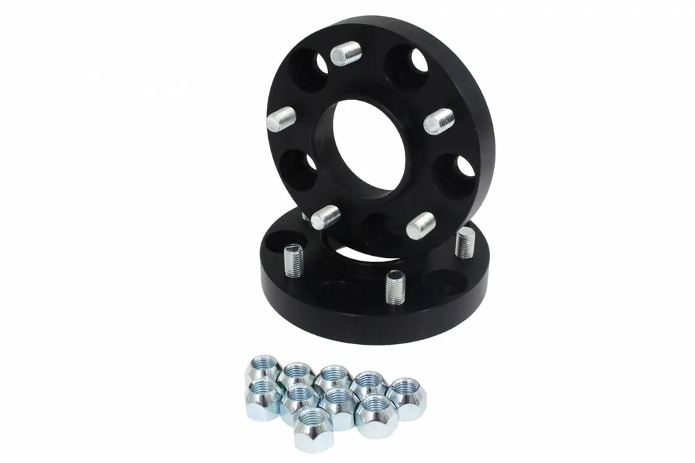 Dystanse Czarne Przykręcane 20mm 57,1mm 5x112 | Wysoka jakość