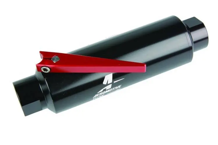 Skorzystaj z oferty - Filtr z zaworem Aeromotive (przed pompę) 100 mikronów AN10