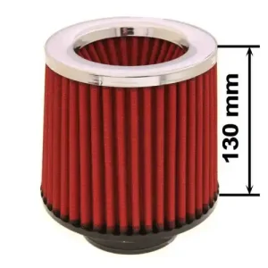 Łatwe zamówienie | Filtr stożkowy Simota H 130mm OTW 101mm JAU-H02103-05 Czerwony