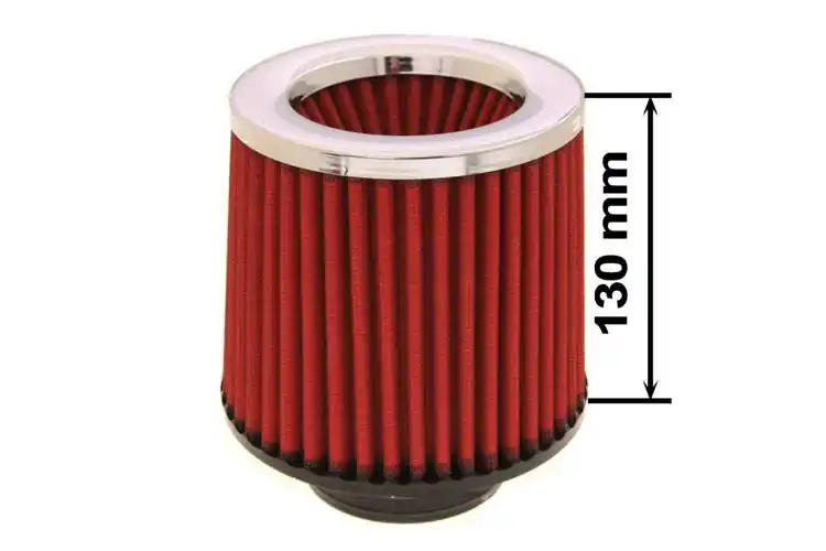 Łatwe zamówienie | Filtr stożkowy Simota H 130mm OTW 101mm JAU-H02103-05 Czerwony