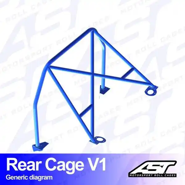 Roll Bar BMW (E36) 3-Series 2-drzwiowa Coupe RWD tylna klatka V1 - Supercena