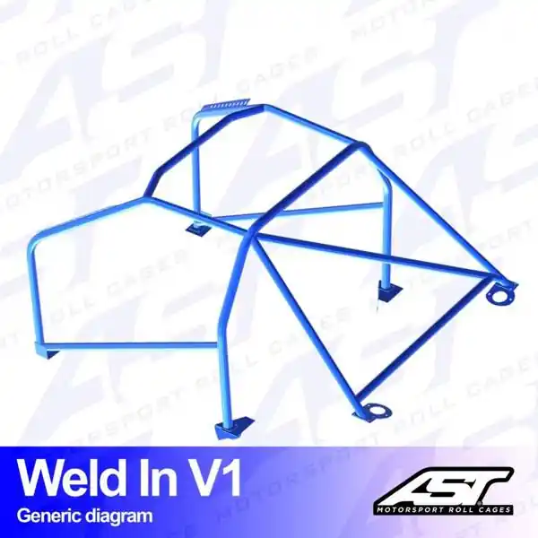 Klatka bezpieczeństwa Opel Vectra (A) 5-drzwiowa Sedan FWD spawana w V1 - Obniżka