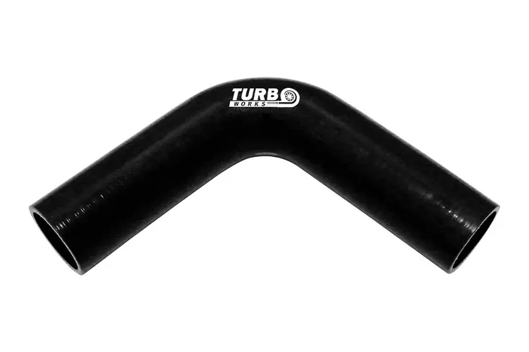 Outlet | Elbow 90deg TurboWorks Black 35mm XL