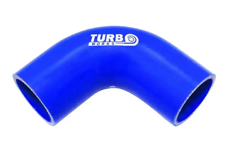 Niska cena - Kolanko 90st TurboWorks Blue 76mm
