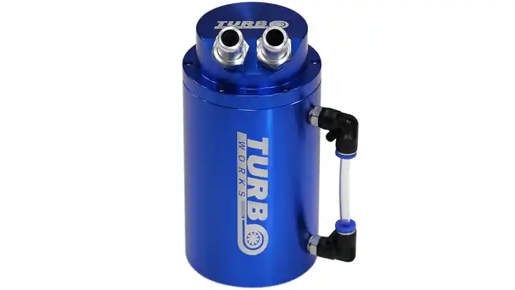 Zniżka - Oil Catch Tank TurboWorks 0.7L 10mm Blue