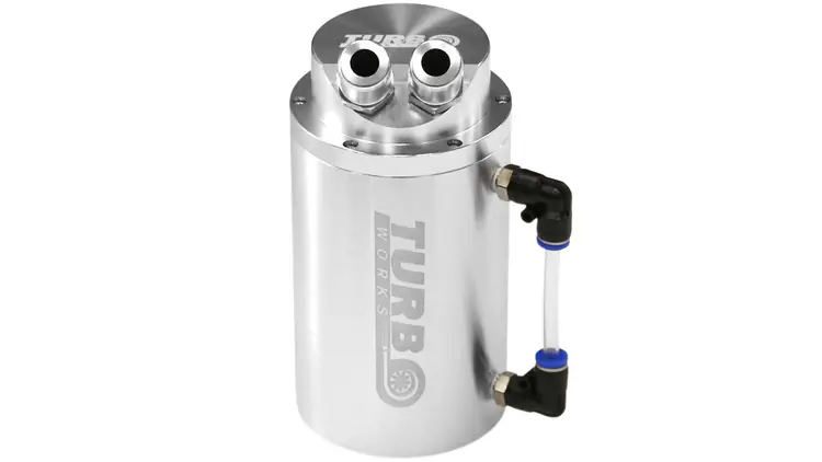 Oil Catch Tank TurboWorks 0,7L 10mm Silver | Mega okazja