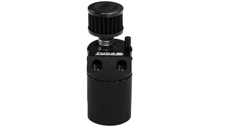 Oil Catch Tank TurboWorks 0.3L 10,15 mm PRO Black - Outlet