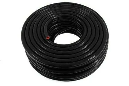 Tylko dziś | Przewód podciśnienia silikonowy zbrojony TurboWorks PRO Black 10mm