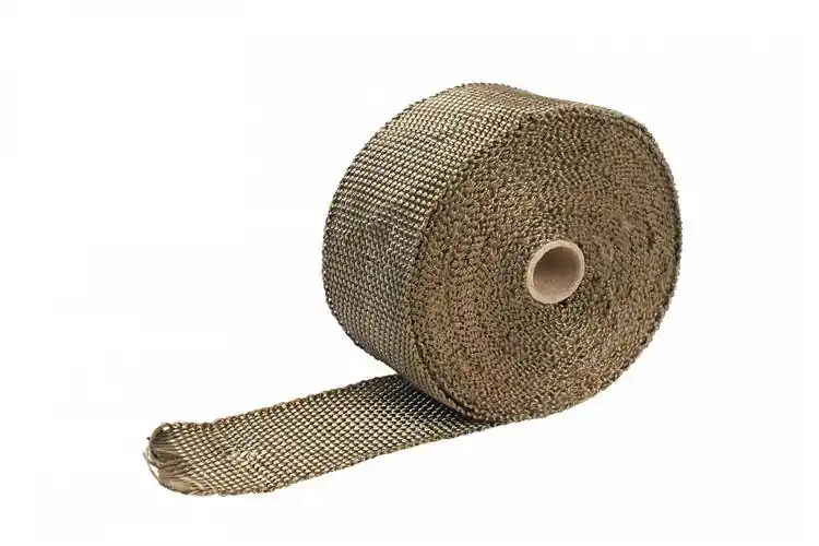 Ostatnia szansa - TurboWorks Exhaust heat wrap 50mm x 2mm 15m Titanium