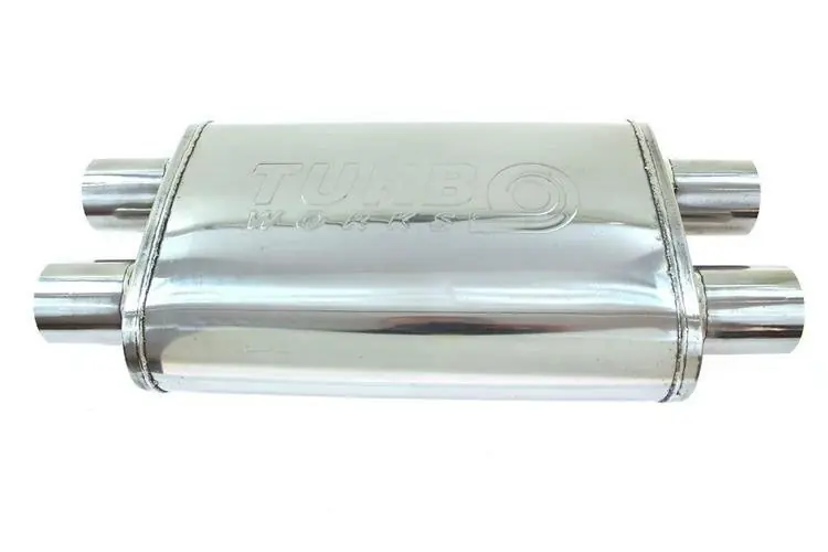 Center Silencer 3" (76mm) TurboWorks LT 304SS 355mm - Bardzo popularny produkt