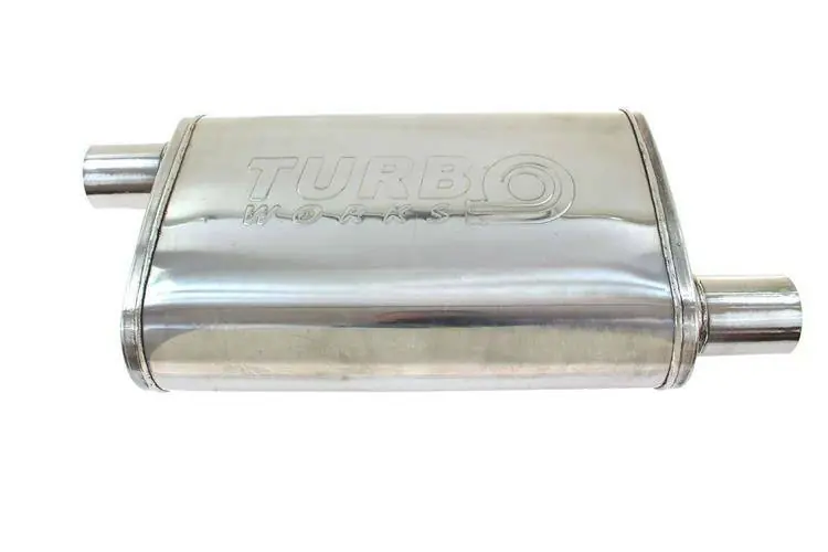 Center Silencer 3" (76mm) TurboWorks LT 409SS 355mm - Od ręki