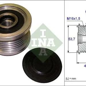 Bestseller | KOŁO PASOWE ALTERNATORA OPEL/VAUXHALL
