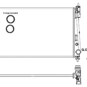 CHŁODNICA WODY ALFA ROMEO MITO 08- | Top produkt