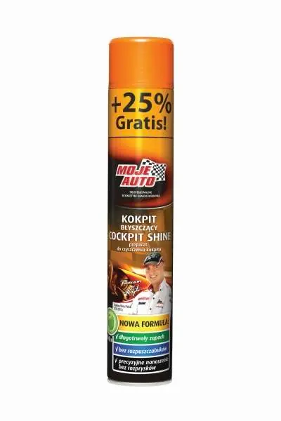 Ekspresowa wysyłka | KOKPIT BŁYSZCZĄCY JABŁKO 750 ML /MOJE AUTO/