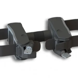 Uchwyt łącznik między 3/4 rower z taśmą zębatą, do ram karbonowych do 120x80mm, zamykany, | Ekstra rabat